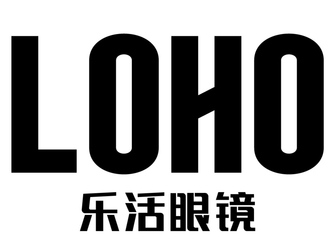 LOHO 乐活眼镜品牌标志
